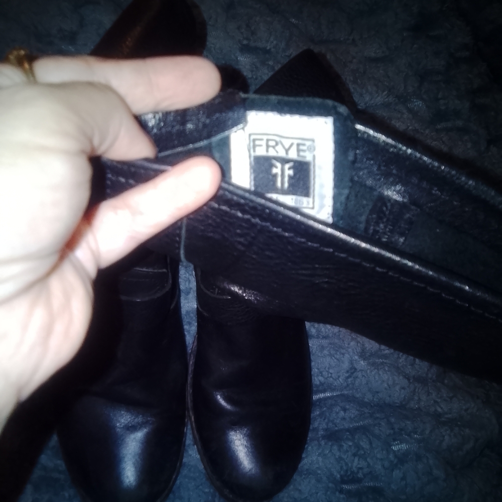 Frye Women's Black Leather Boots